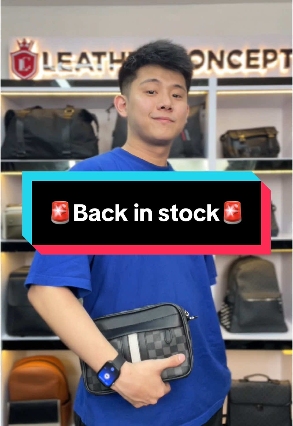 Slingbag trendi untuk nongki sudah restock kembali nih! 😎 #slingbag #selempang #slingbagpremium #tas #taskekinian #slingbagtrendi #fyp #selempangpria #promoguncang1212 