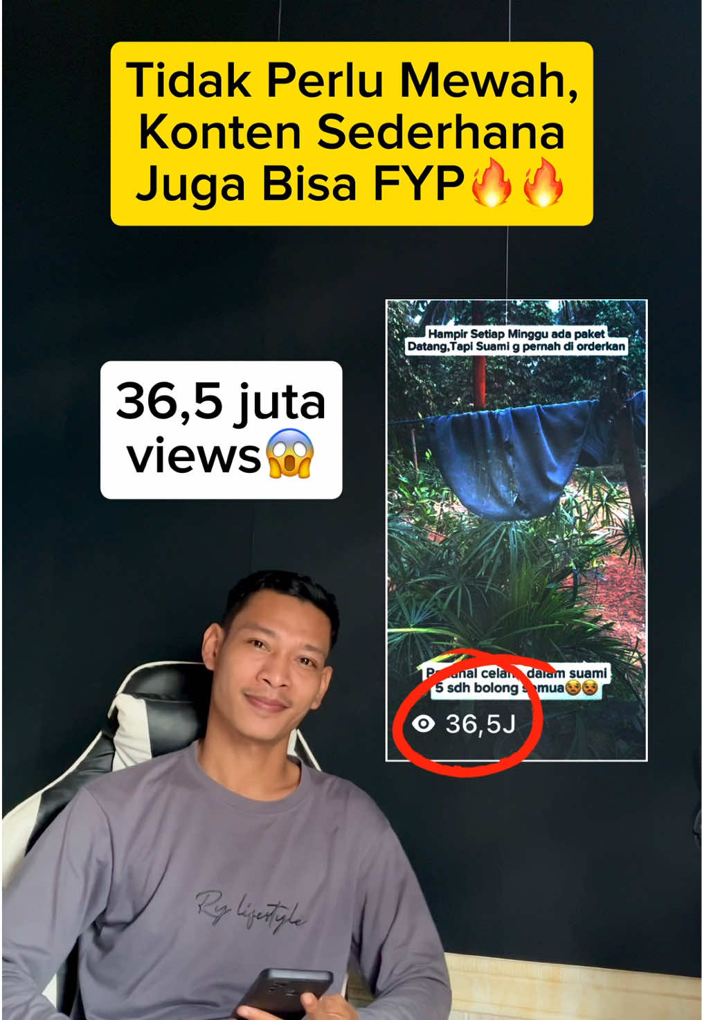 Konten sederhana bisa fyp 36 juta biews😱 #videoviral #kontenviral #hassansule #viraltiktok 