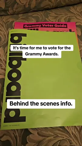 It's Grammy Voting time...tis the season. I've been a Voting member of the NYC Chapter for quite some time. Watch this video about the Billboard Magazine cover I hope the artist didn't have to pay for this. Who's gonna win? Beyonce, Taylor Swift, Charlie xcx, Shaboozey, Glorilla, Lainey Wilson, Sabrina Carpenter, Jellyroll, Ariana Grande, Gojira, Spiritbox #checkyourdeal #superstar #awards #grammys #billboard 