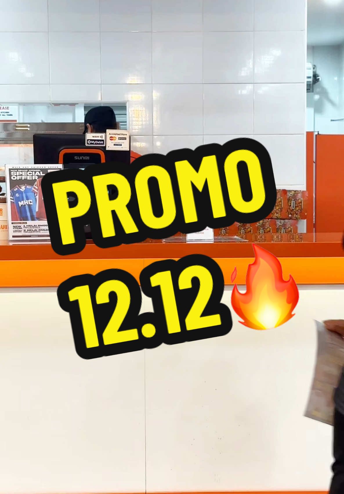 TODAY IS THE DAY ‼️‼️ LETS GO 🔥 #muizhotchicken #ayamgorengmuiz #fyp #berandafyp #promo #promo1212 