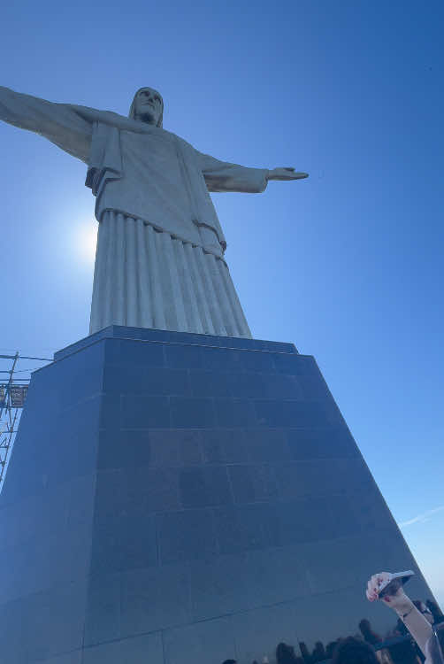 Esto es brasil 🇧🇷❤️✈️🏝️ #brasil #cristoredentor #viral_video #fyp 