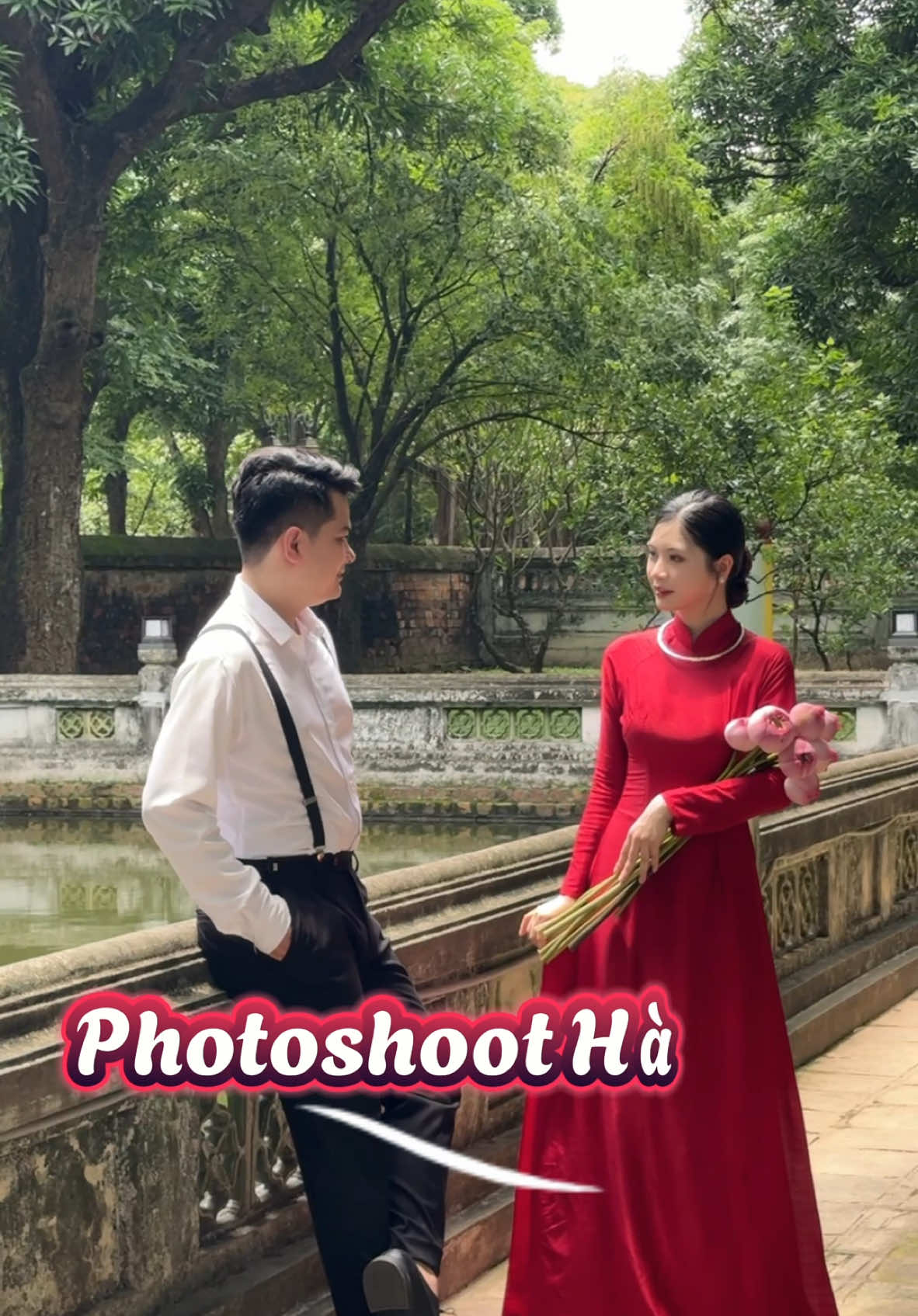 Tập 2 của Một ngày photoshoot ở Thủ đô Hà Nội của tụii mình 😘📸🇻🇳✨ #photoshoot #couple #prewedding #bống #wind #hanoi 