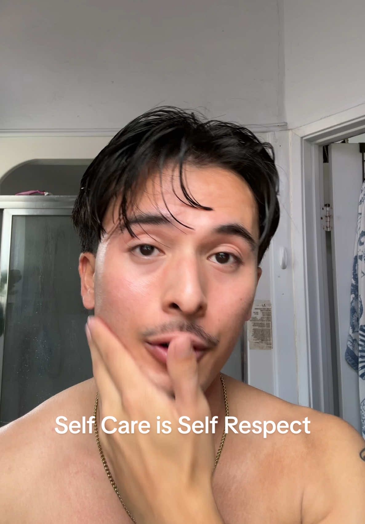 self care is the highest form of self respect. hope more young men embrace that self care is necessary for our personal goals and aspirations skincare:  vitamin c 🍊@COSRX Official  moisturizer @e.l.f. Cosmetics  electronic shaver by Braun