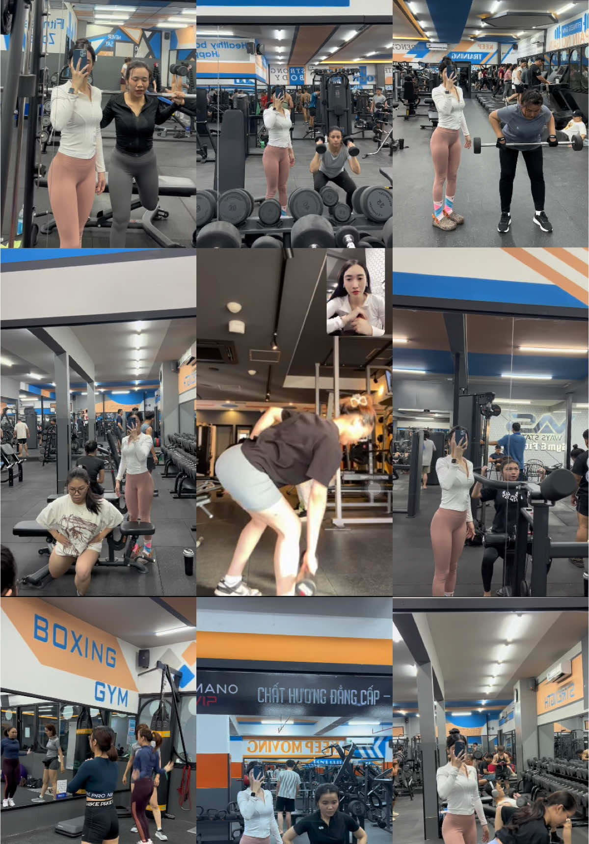 Cận tết nên hv đều chăm chỉ #pt1_1tphcm #slimbody #gymgirltiktok #gymmotivation #GymLife 