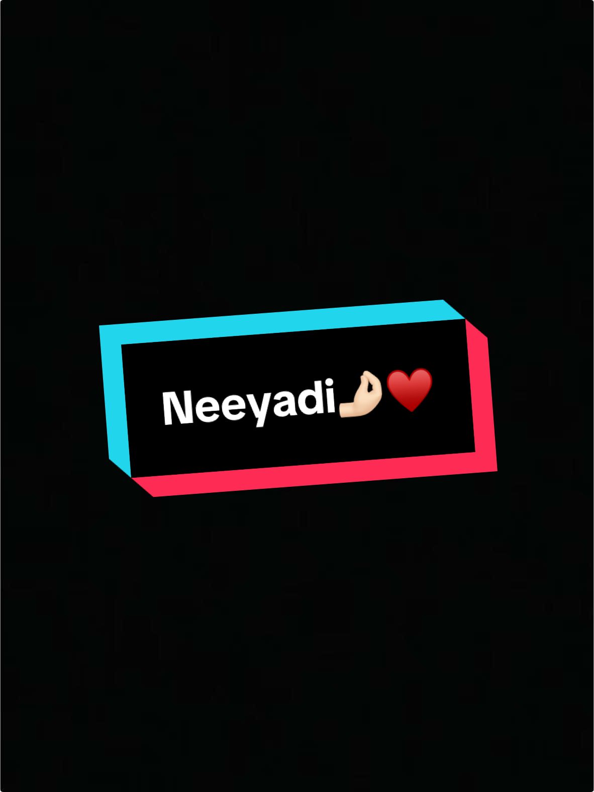 “Neeyadi”🤌🏻♥️.                                         #CapCut #capcut #tamilsong #tamil #100k #100kviews #trendingvideo #foryoupage 