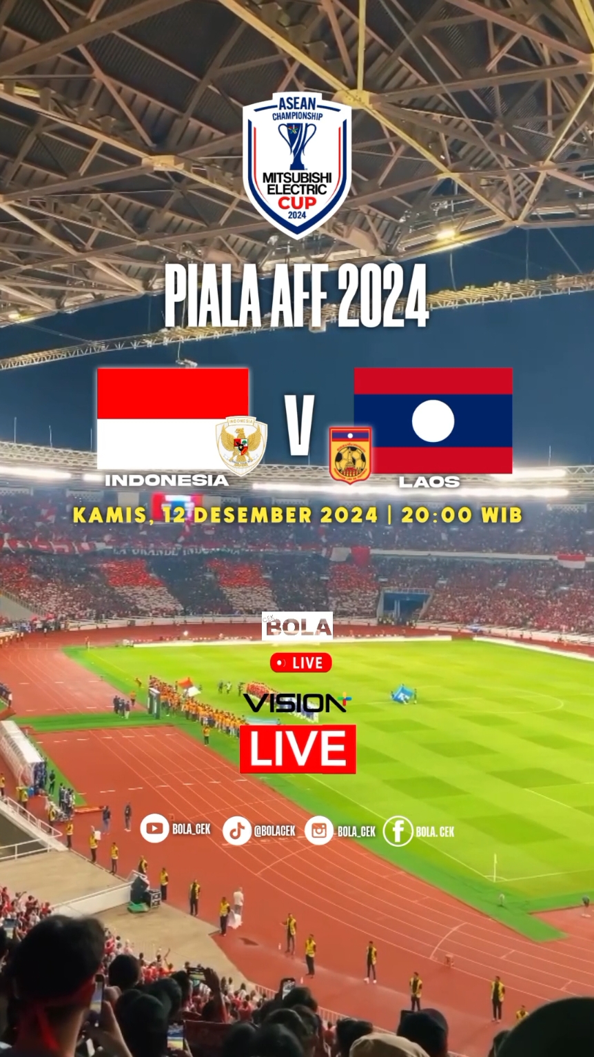 TIMNAS DAY 🇲🇨 Indonesia vs Laos  piala aff 2024 #timnasday #timnasindonesia #indonesia #laos #pialaaff #jadwalbola #jadwaltimnas #foryou #foryoupage #fyp #bolacek 