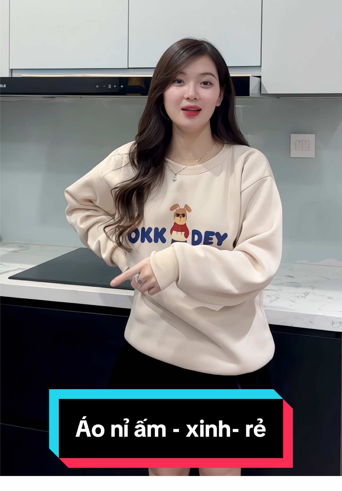 Áo nỉ ấm - xinh- rẻ #xuhuong #aoni #sweater 