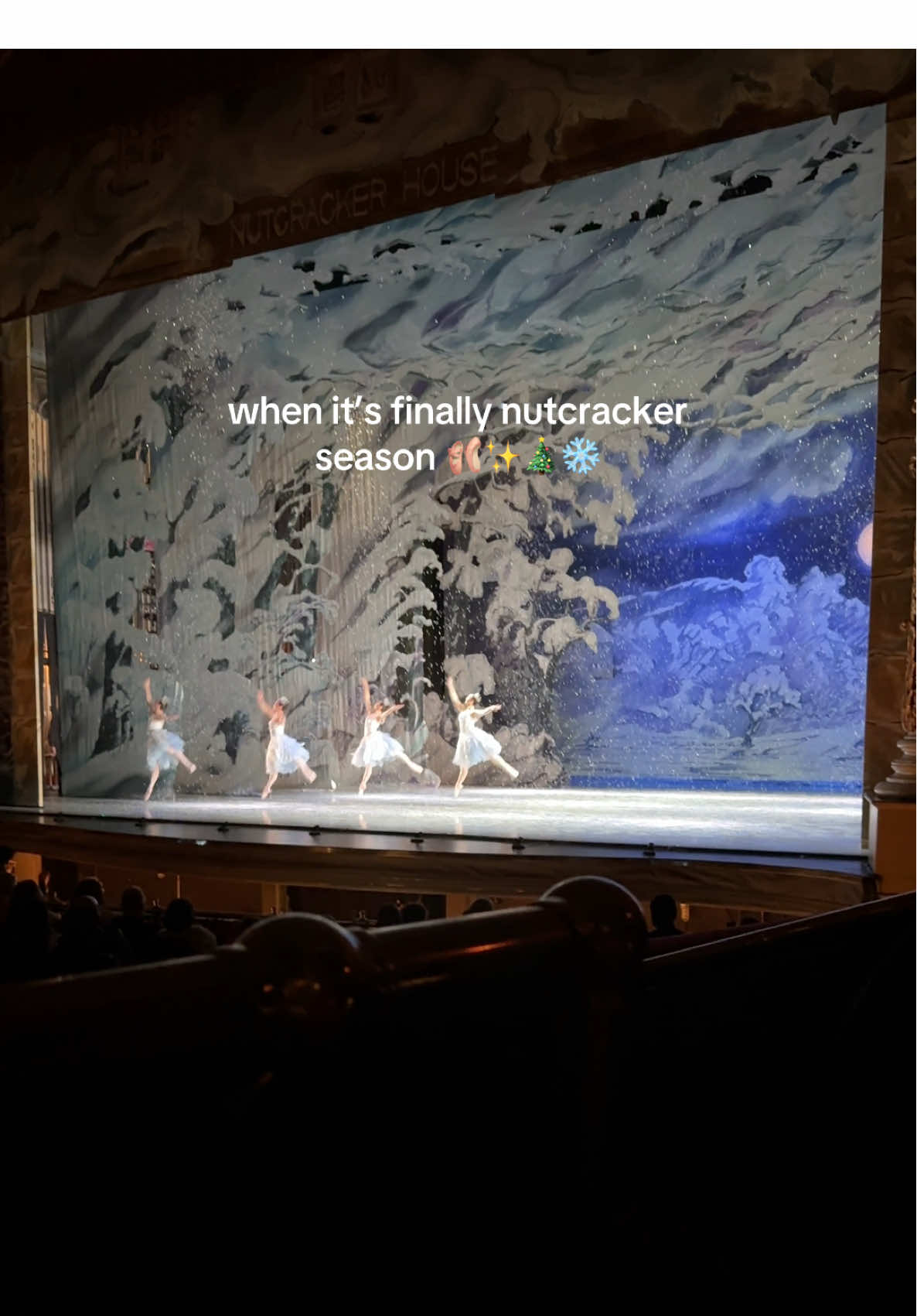 A classic ✨ #nutcracker #nutcrackerseason #nutcrackerballet #christmasactivities #ballet #datenight #datenightideas 