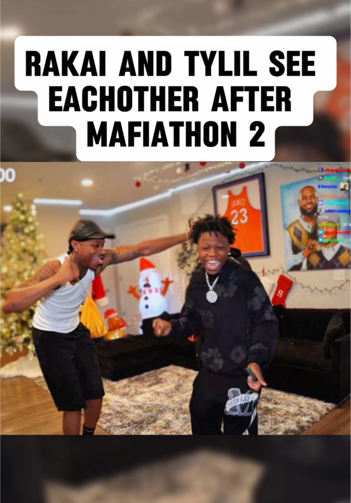 Rakai and tylil see eachother after mafiathon 2 #fypシ #fyp #2xrakai #2xrakaiclips #kaicenat #kaicenatclips #hype #trending #foryoupage❤️❤️ 