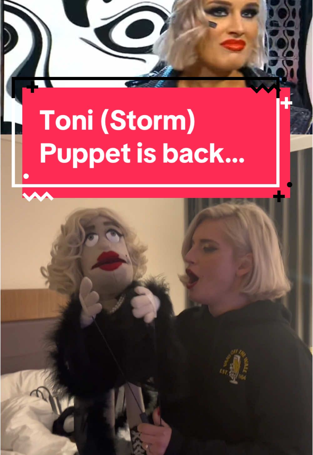 Toni Storm is back in AEW! Give us a follow over at @The Puppet Workshop to find out the full story behind Toni Puppet and our host of other Puppet creations… and find out how you can get your very own personalised Muppet! #fyp #foryou #foryoupage #ToniStorm #AEW #Muppets #Puppets 