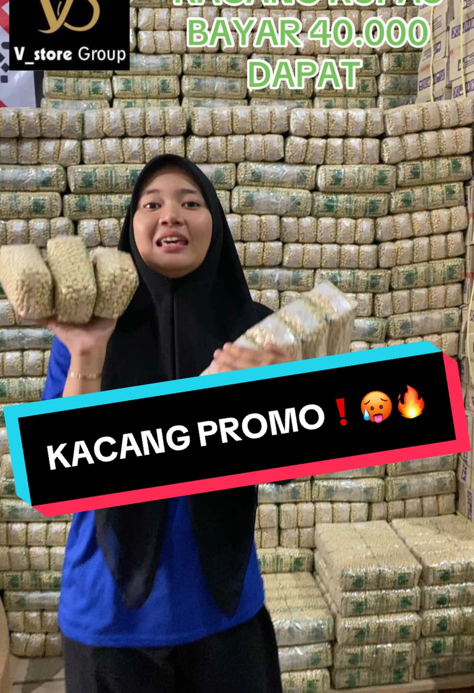 Promo kacang kupas bund  Bayar 40.000 dapat 3 bungkus😱 #kacangkupas #kacangtuban #kacangkupastuban #lebaran #isitoples #hariraya #kacang #ramdhantiba #jajanlebaran #jajantiktok #megaguncang1212 