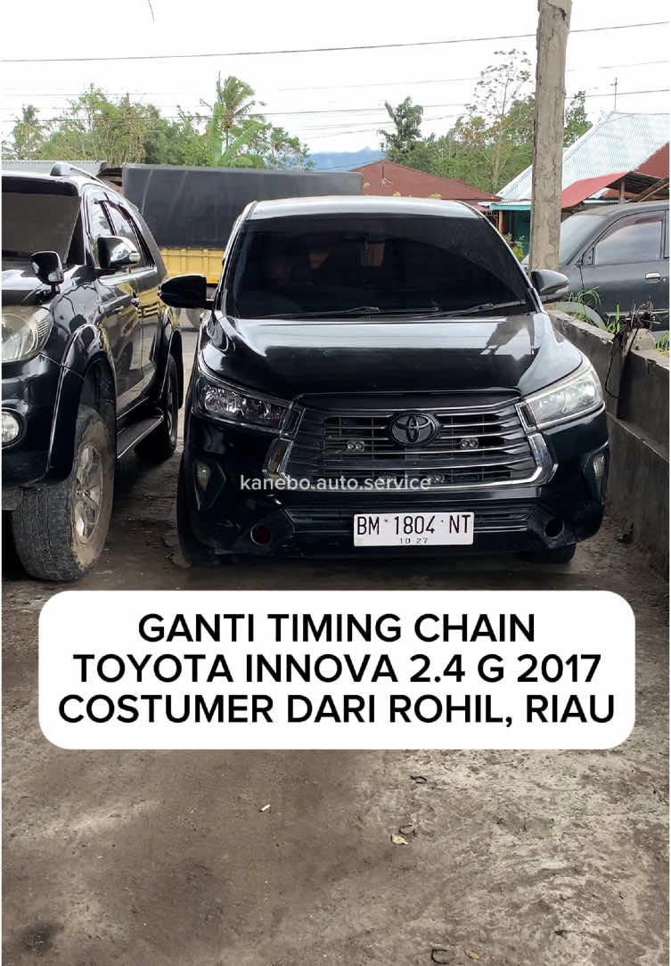 GANTI RANTAI TIMING SET TOYOTA INNOVA REBORN 2.4 G. #bengkelmobil #kaneboautoservice #otomotif #otomotifindonesia #servicecar #toyota #fortuner #2kd #2gd #jangkauanluas #kalibrasi #fyp #fypシ゚ #fypシ゚viral🖤tiktok #perawatanmobil #duniaotomotif #gantitimingchain #cumidarat 