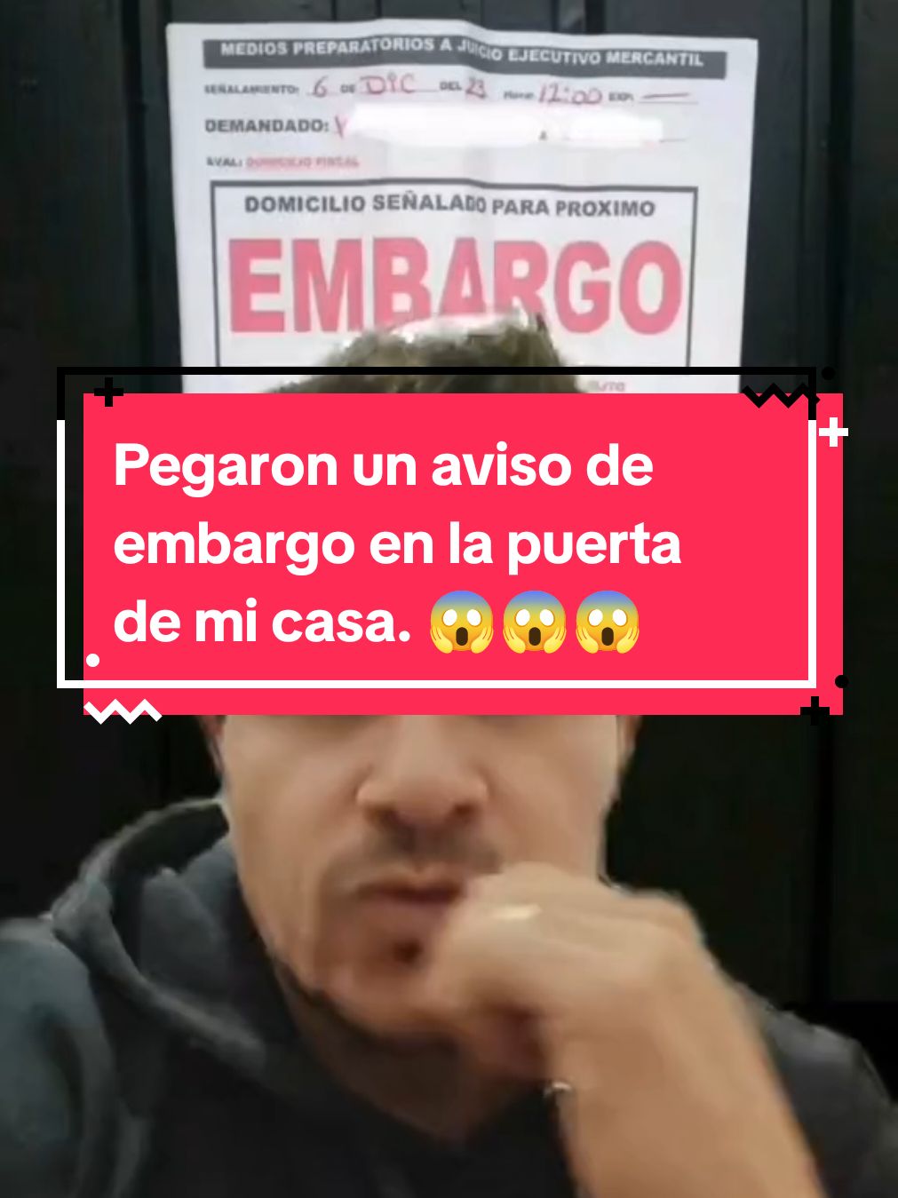 Aviso de embargo. Pegaron un aviso de embargo en la puerta de mi casa. Sello judicial de embargo. Embargo por deudas. #avisodeembargo #notificacióndeembargo #embargo #demanda #demandapordeudas #defensadeldeudor #deudor #deudores #cobranza #amenazasdecobranza #cobranzailegal #Recuerdos 