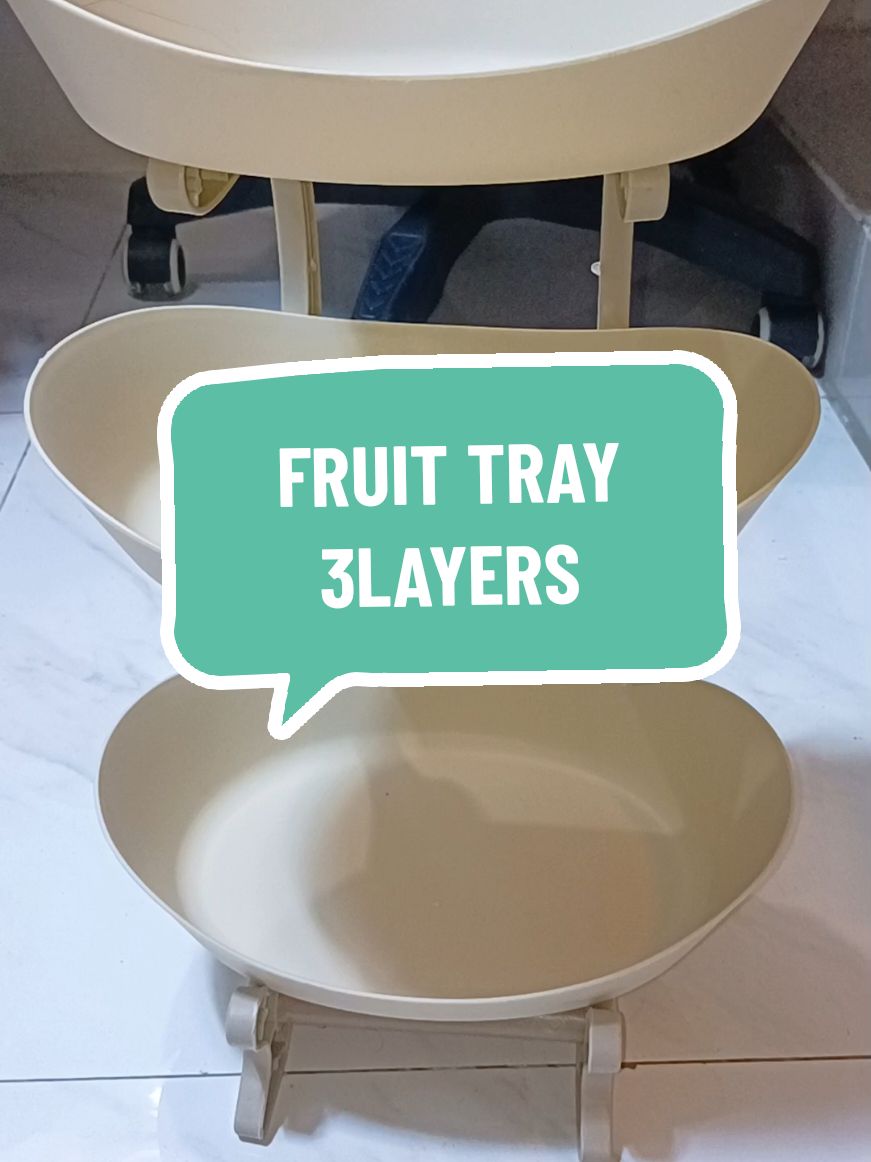 SALE 🥰 Affordable Fruit tray. 3 Layers stand. Lagayan ng prutas sibuyas bawang etc. 🤗 #fruitbasket  #fruittray #christmas #newyear #trending 