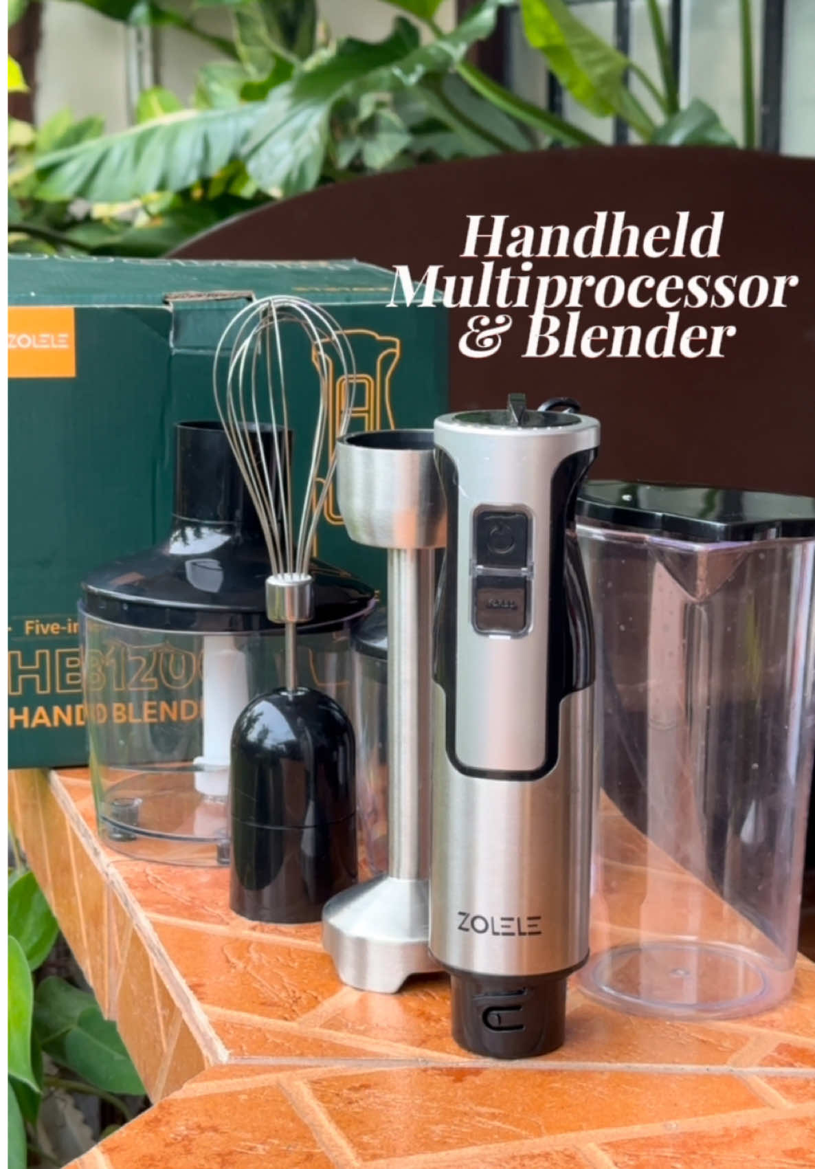 Upgrade your kitchen game with the ultimate Handheld Multiprocessor & Blender! From chopping to blending, grinding to whisking—this all-in-one powerhouse does it all! Perfect for prepping sauces, smoothies, soups, and more. 🌟 Effortless, versatile, essential. 💪✨ #KitchenEssential #FoodPrepMadeEasy #MultitaskingGadget #CookingSimplified #WhiskItUp #GrindAndBlend #SmoothieGoals #KitchenTools #MealPrepHacks #UltimateChefTool #fyp #HandheldBlender #HandheldMultiprocessor #fypage #giftideas #sulitfyp #fypシ゚ #tiktokfinds #zolele 