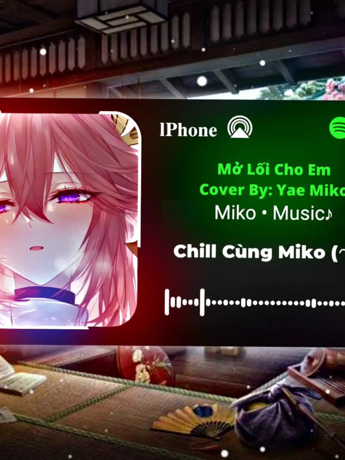 bản Lofi nek( ◜‿◝ )♡ #mikomusic♪ #cover #aicover #GenshinImpact #yaemiko #moloichoem #lofi 