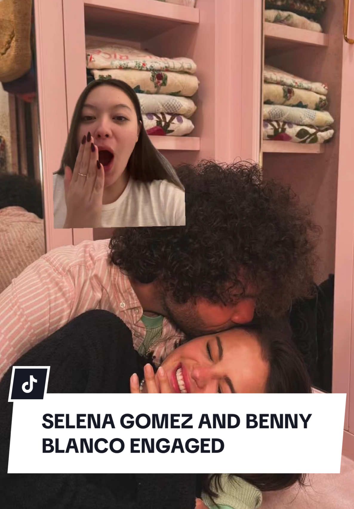 Selena Gomez and Benny Blanco are ENGAGED!! #selenagomez #bennyblanco #engaged 