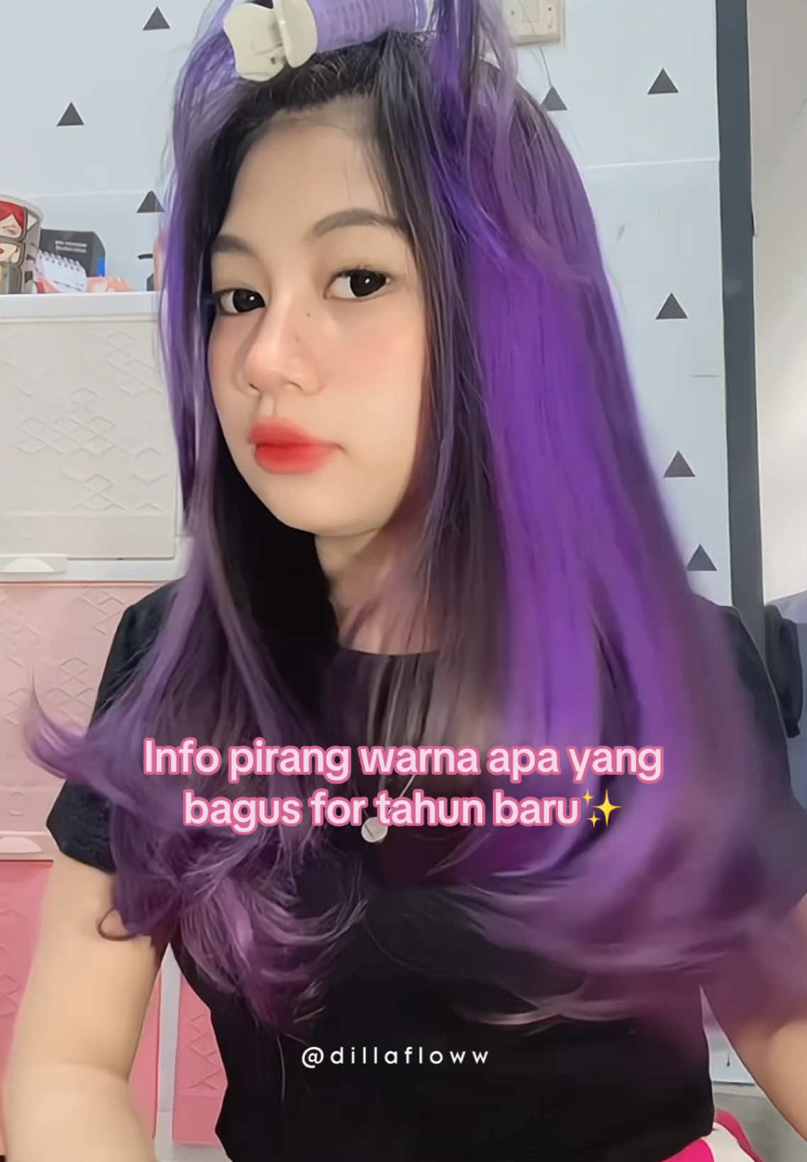 Info dong #fyp #fypシ #hair #hairstyle #haircut #hairtok #hairtransformation #haircare #haircolor #rambut #rambutmaksimal #warnarambut #pink #purple #fyppppppppppppppppppppppp #hairtutorial #hairstylist #pewarnarambut #fypp #trending #violet 