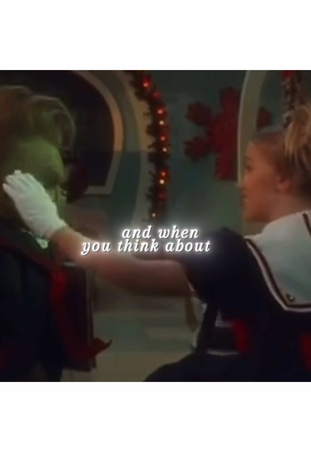 Not my normal content but here❤️ #christmas #christmasmovies #thegrinchwhostolechristmasedit #thegrinchedit #grinchmas #grinchtiktok #marthamaywhovier #marthamayxthegrinch #trend 