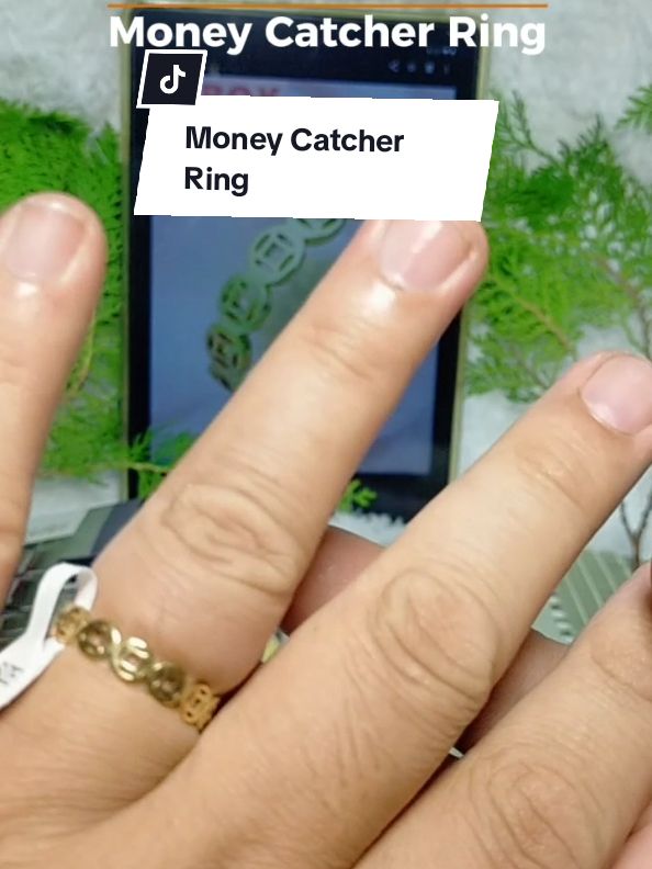 Money Catcher Ring 💰🫴💍 #moneycatcherring #luckycharmring #luckycharm #luckyring #TikTokShop 