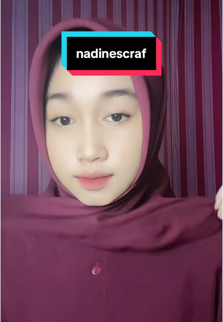 cepett keburu abiss🫵🏻 #nadinescraff #hijabpolycotton #hijabtutorial #hijabsegiempat #fyp 