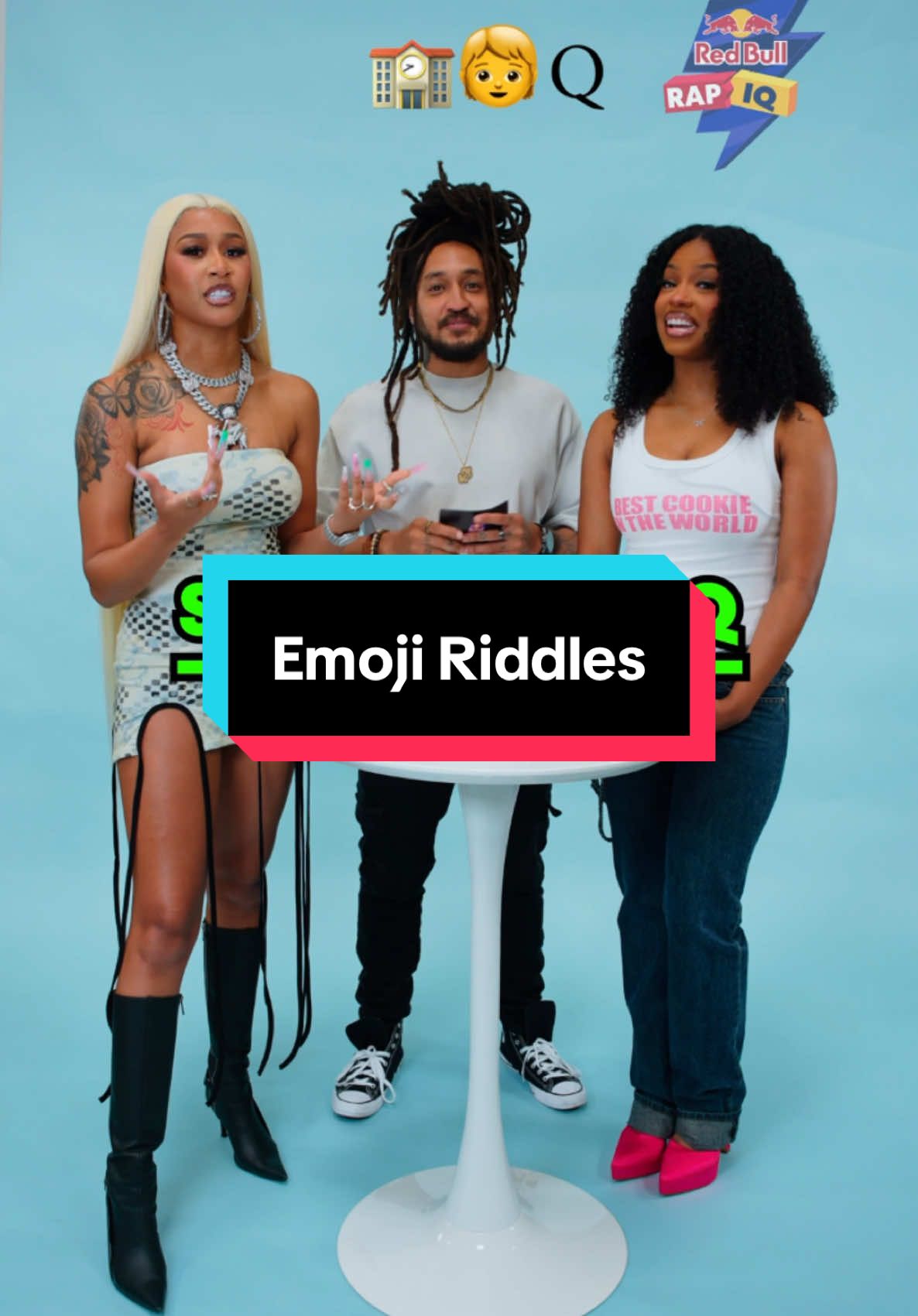 What was the best Emoji Riddle? #hiphop #rap #schoolboyq #saweetie 