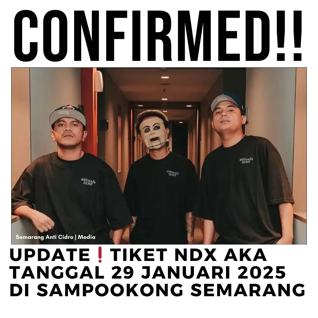 Ciluukk baaa😝  Hayoo abis kan tiket early bird nya ga kebagian kan?!! yahhhh pada kurang gercep siih. Tapi jangan kuwatir nih mimin share tiket selanjutnya, cuma dengan 75K doang lho guysss😱🔥 Jadi yuk langsung aja dapatkan tiketnya di ticketify. #konser #ndxaka #eventsemarang #sampookong #semarang 