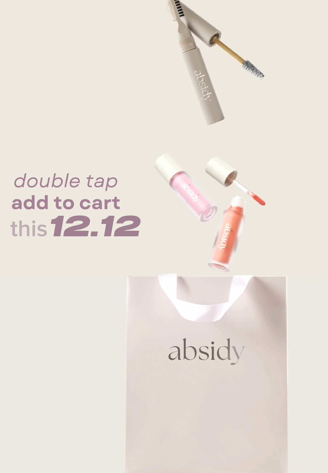 12.12 steals are calling! 📞 answer with a cart full of absidy favorites and end the year glowing like never before. Shop Now 🛒💋 #absidybeauty #fyp 