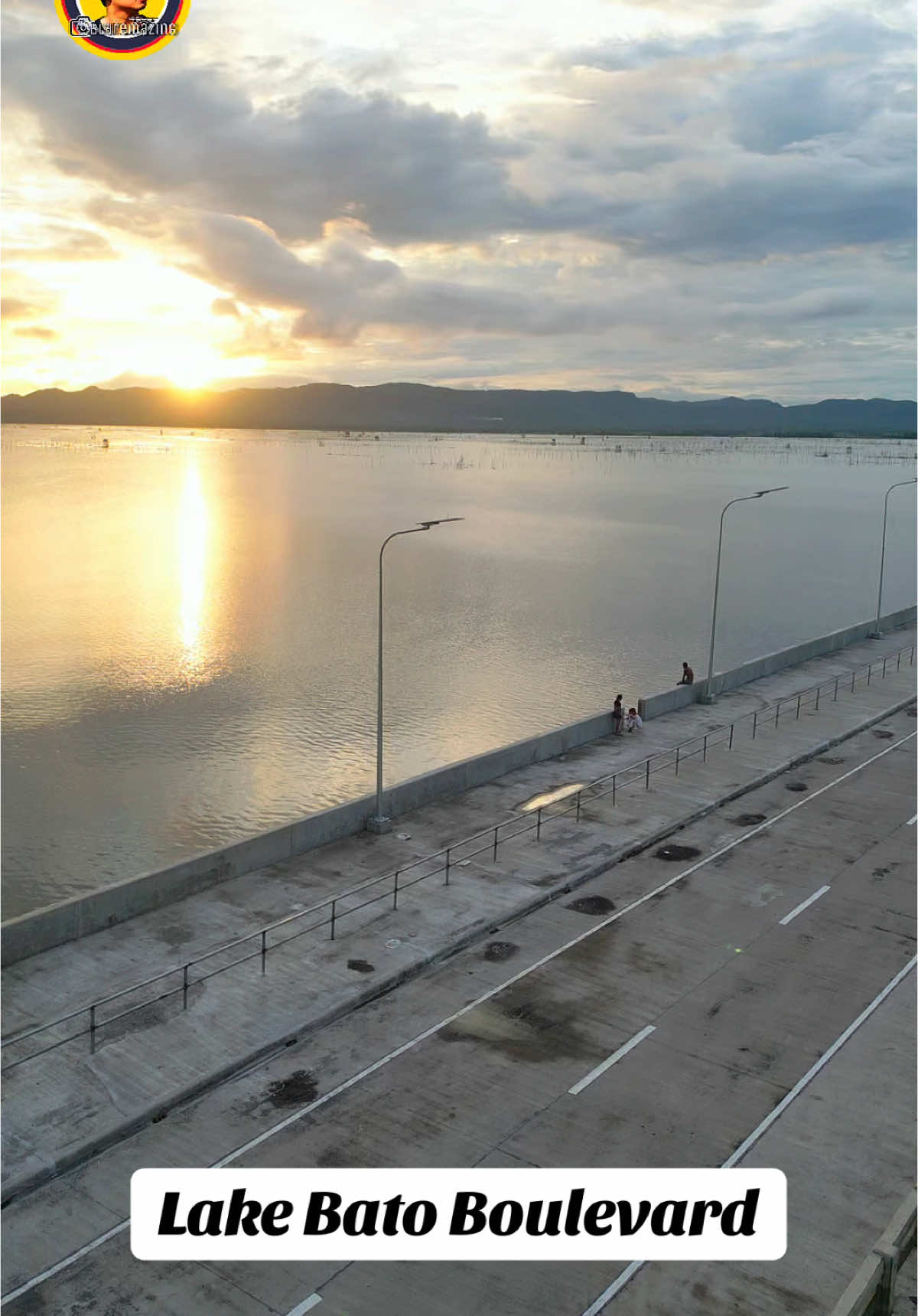 Lake Bato Boulevard in CamSur #bicol #blaremazing #bato #batocamsur #lakebato #nabua #iriga #irigacity #batolakeboulevard 