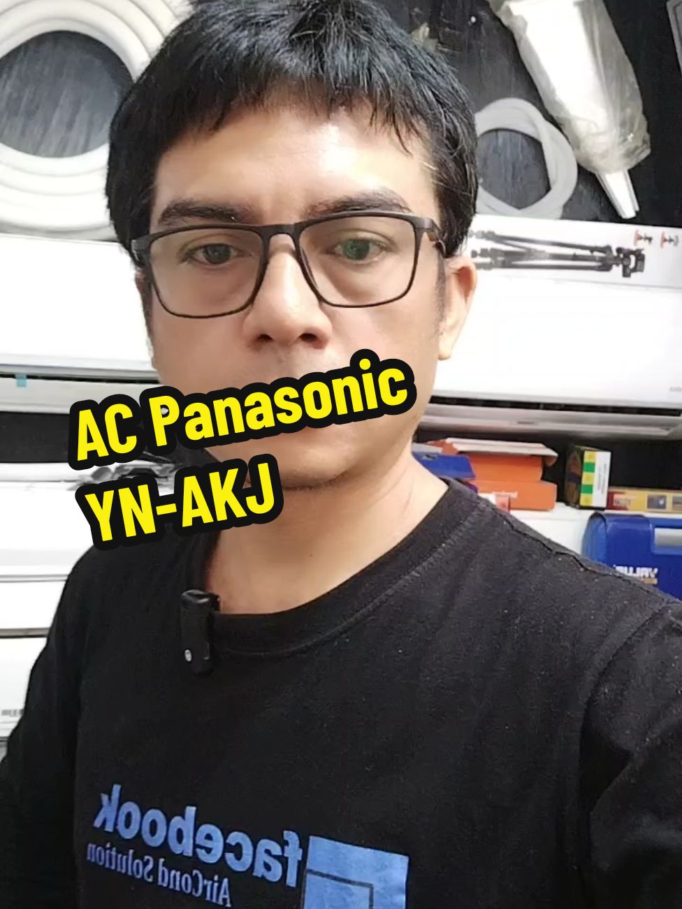 Membalas @lo.lawak AC Panasonic YN-AKJ #ac #acpanasonic #panasonicac 