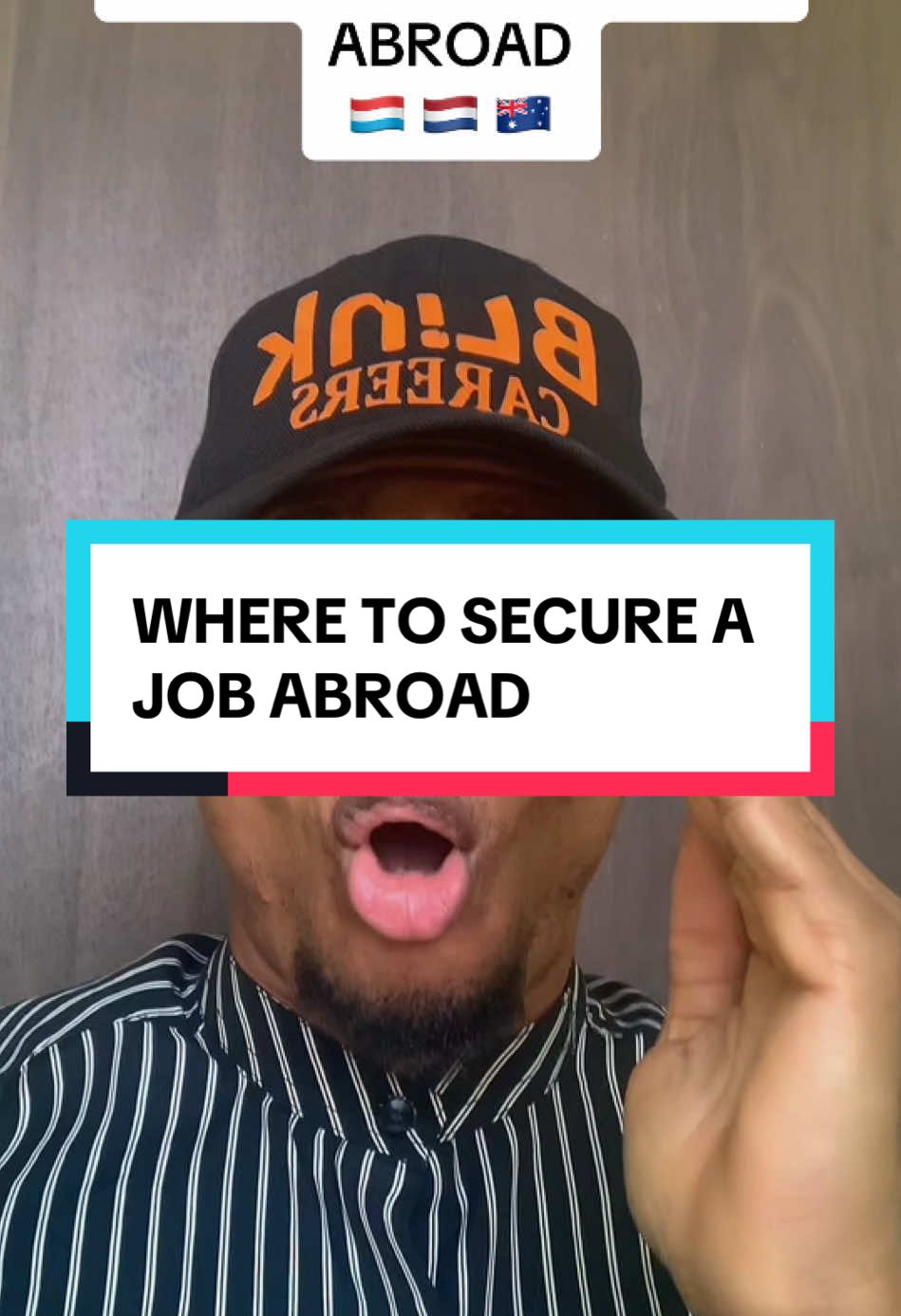 Where to find jobs with visa sponsorship 👇  ✅ Luxembourg: Search “Work in Luxembourg” on Google and click the official website. Upload your CV and let employers connect with YOU! ✅ Netherlands (Tech Roles Only): Search “Careers at Cool Blue” on Google. This platform handles your relocation—travel, visa, and accommodation—from A to Z! ✅ Australia: Search “Careerone Australia” and click Visa Sponsorship Jobs. There are loads of opportunities waiting for you! 💡 Pro Tip: A winning CV tailored to each country is your secret weapon. Let @Blink Career help you rebrand your resume to meet global standards. They’re offering discounted rates now—don’t miss out! Cheers 🥂  #talk2sam