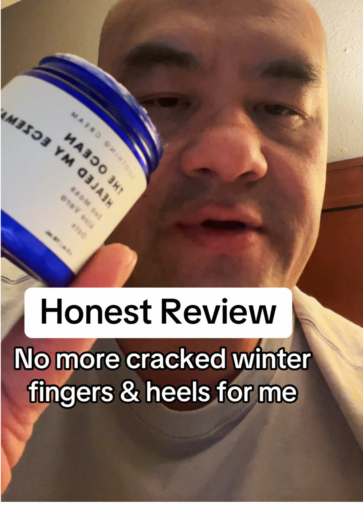 Honest review soothing cream Ive been trialing this for a week now and i’ve said goodbye to winter cracked fingers and heels. #moisturizer #dryskin #skintips #eczema #handcream 