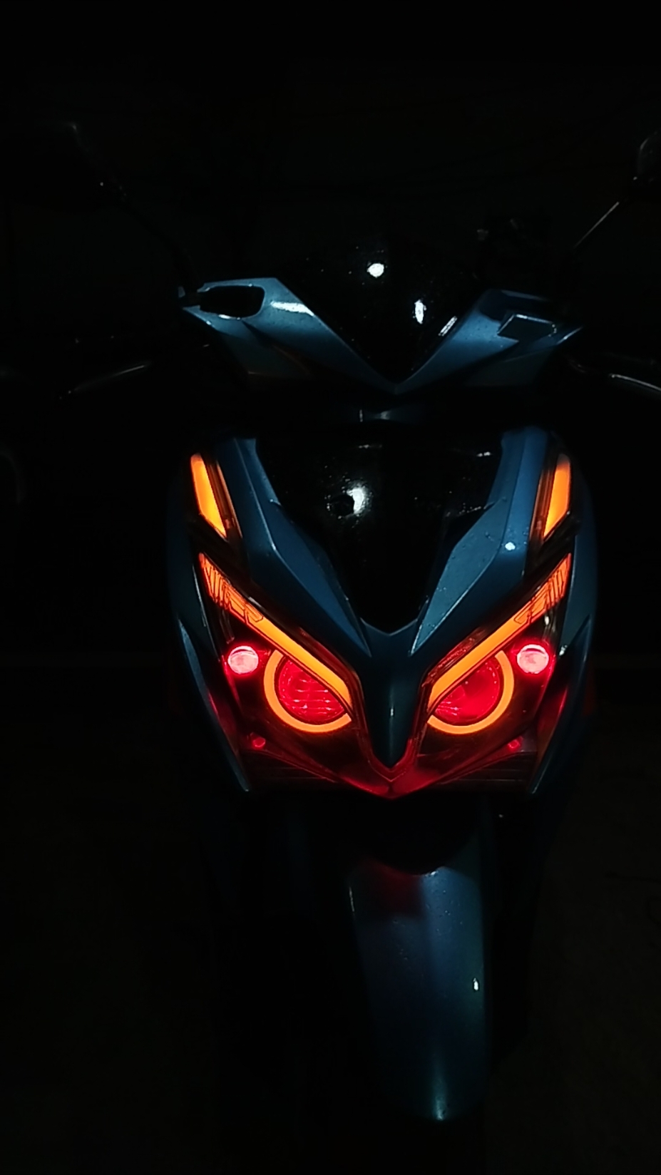 menyala ga nih?[wicked]#biledprojector #honda #kzr #kzrgank #vario #fyp 