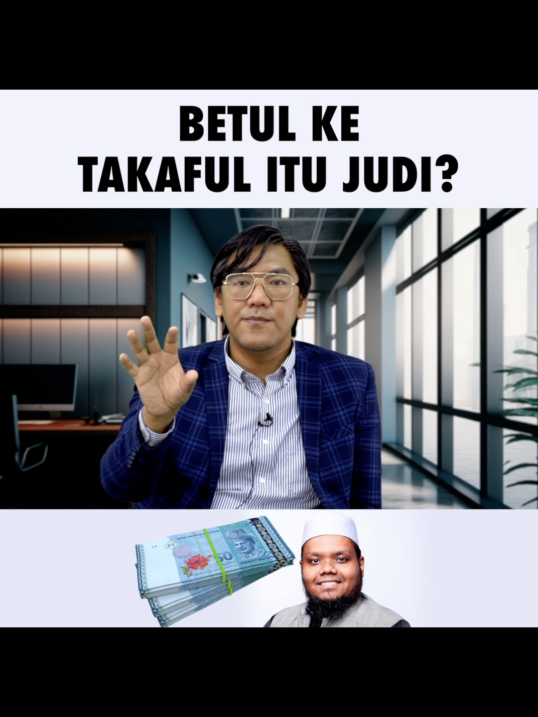 Takaful itu judi, sains itu sihir, 1+1 biiznillah.