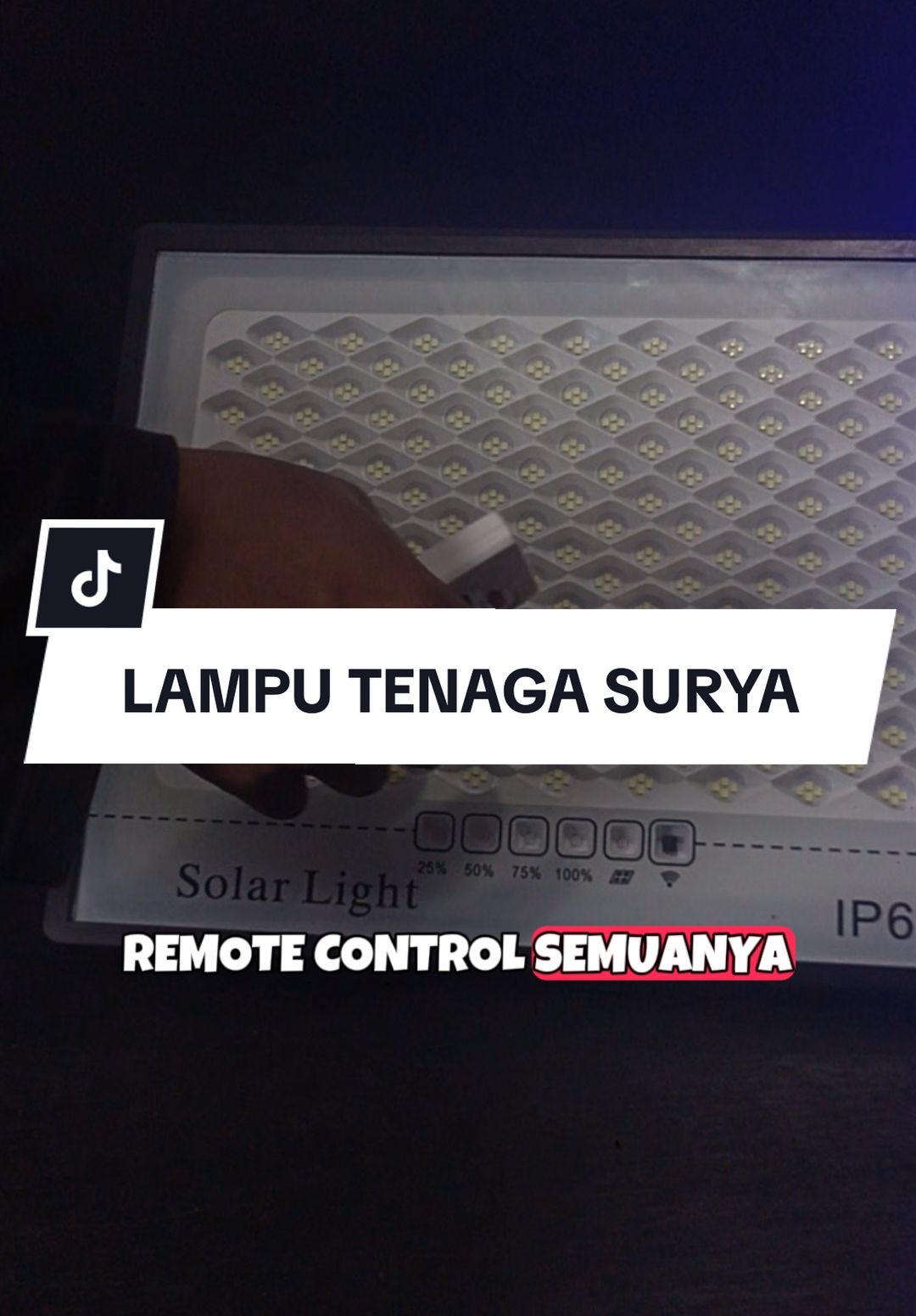 Lampu tenaga surya otomatis tahan nyala 24jam!! #lampupanelsurya #lampusolar #lamputenagasurya ##fyp #lampuhias #lampuemergency 