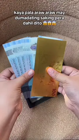 Pampaswerte sa wallet, lakas maka attract ng pera nito ngayong 2025 ✨💸 #goldenmoneyfoil #golddragon #moneycatcherring #pampaswerte #goldenfoil