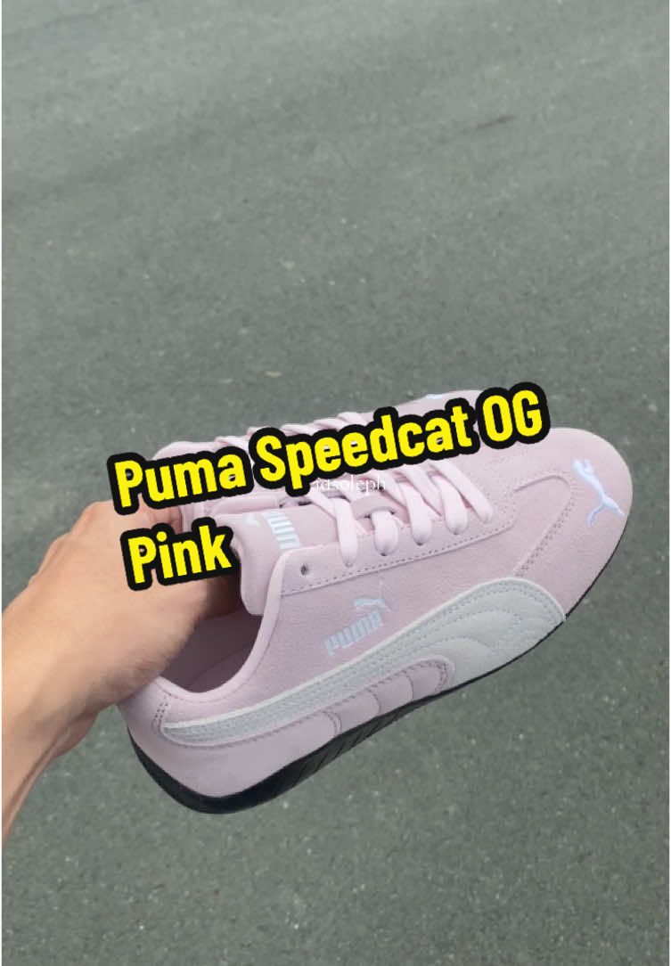 Puma Speedcat Pink 36-40 Order here: 👇👇 📍Shopee: Bsoleonlinestore 📍Facebook: Badsoleph 📍Instagram: Badsoleph #pumaspeedcat #puma #shoes #sneakers #fyp #foryou #trendingshoes 