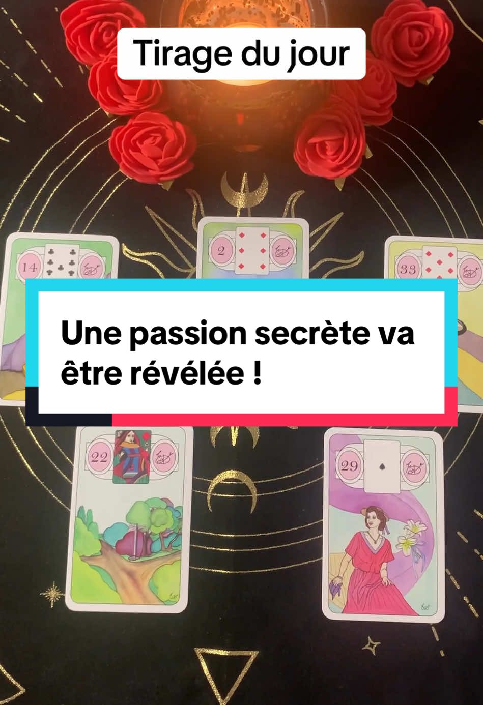 #tiragedecarte #voyance #cartomancienne #harmonie #amour #prediction #passion #secret 