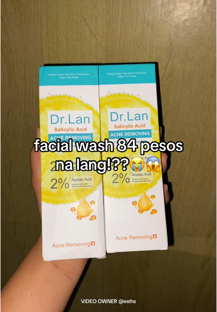 Salicylic facial cleansing ₱84 pesos na lang 😭😱#salicylicacid #salicylic_acid #salicylicacidcleanser #facialwash #facialcleanser #recommendations #fyp #fyp_viral #foryouu 