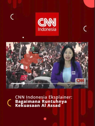 Perang saudara di Suriah yang dimulai pada 2011 memasuki babak baru dengan tumbangnya Rezim Presiden Bashar Al-Assad. Namun, di bawah kuasa kelompok pemberontak yang menggulingkan Rezim Assad, kondisi politik di Suriah masih abu-abu. Lantas bagaimana nasib masyarakat Suriah? Dan apa dampaknya bagi Indonesia? Berikut produser lapangan Carmel Moersalim dengan laporannya BErikut penjelasan lengkap dari Produser Lapangan Caarmel Moersalim! #syria #cnnindonesia