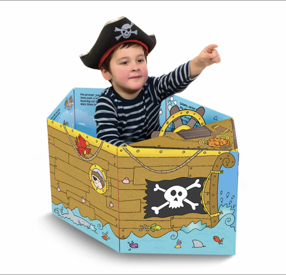 Ahoy, little adventurers! ⛵️⚓️ The Convertible Pirate Ship is the ultimate playtime companion for toddlers 3+! 🌟 Dive into a fun pirate adventure, read the story, and then fold it into a pirate ship for endless play! 🏴‍☠️ With a beautifully illustrated play mat and sit-in pirate ship, your child can embark on their very own treasure hunt and become the captain of their own ship! Perfect for hours of imaginative fun! 🦜🎉 #toddlertoy #gift #pirates #toys #christmastoy #toddlersoftiktok #toddlers 