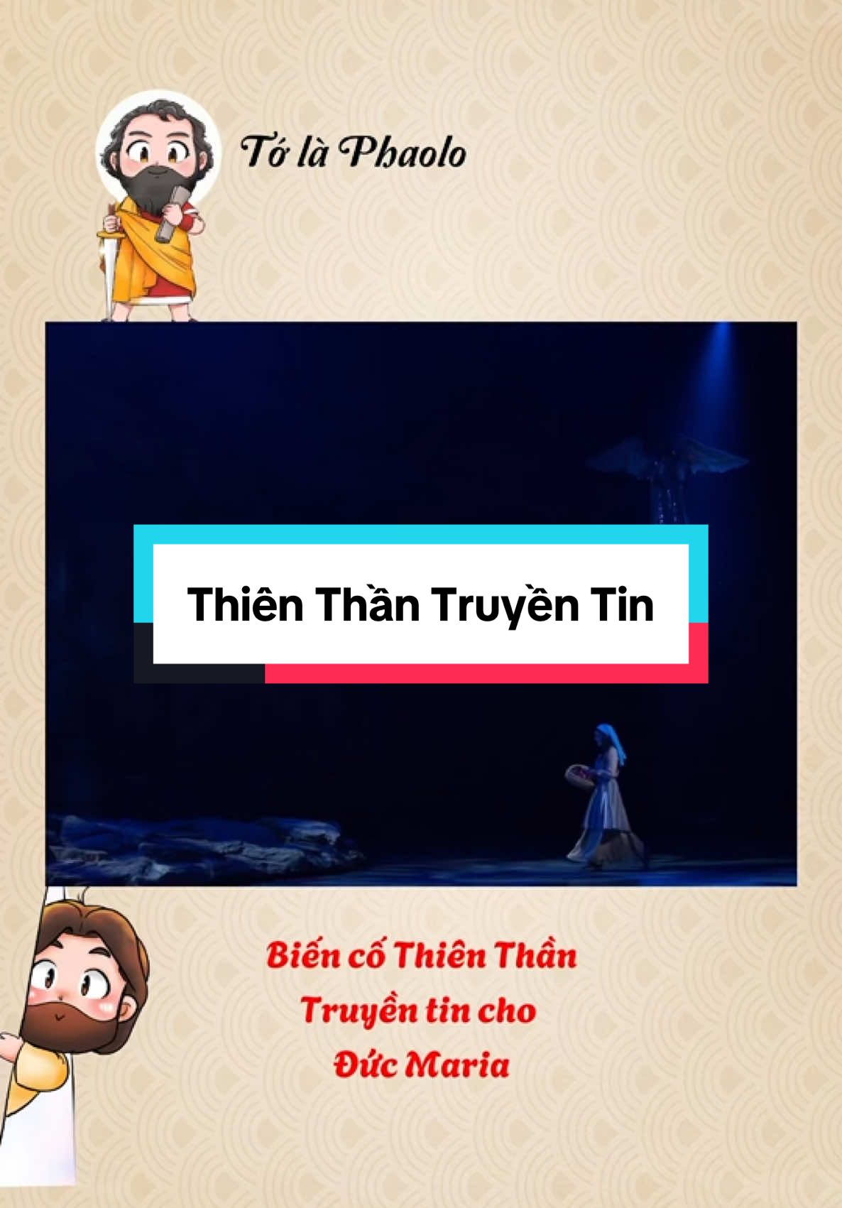 Biến cố Thiên Thần truyền tin cho Đức Maria#conggiao #catholic #conggiaoyeuthuong #chuagiesu #giangsinh 