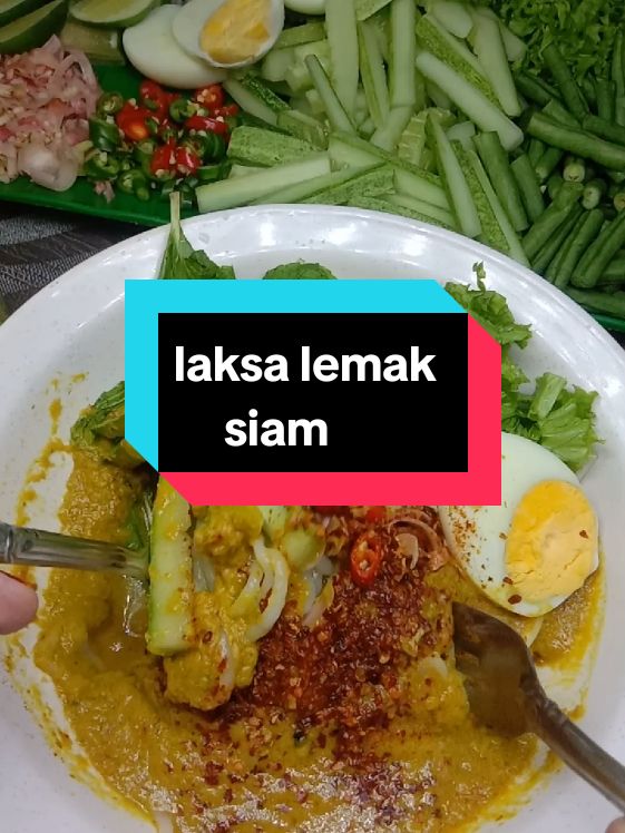 Sebelum nie dah pernah share resepi laksa lemak siam ni.tapi kali nie buat versi tak guna daun selasih.yang tak pernah makan wajib cuba sbb rasa dia sedap sangat!!!😍🔥.. #fyp #dapurjiah #tiktokchef #kongsiresepi #viralfood #menusimple #thaifood #resepisimple #resepimudah #resepitiktok #foodtiktok #homecooking #cookwithme #foryoupage #masakansimple #fypage 