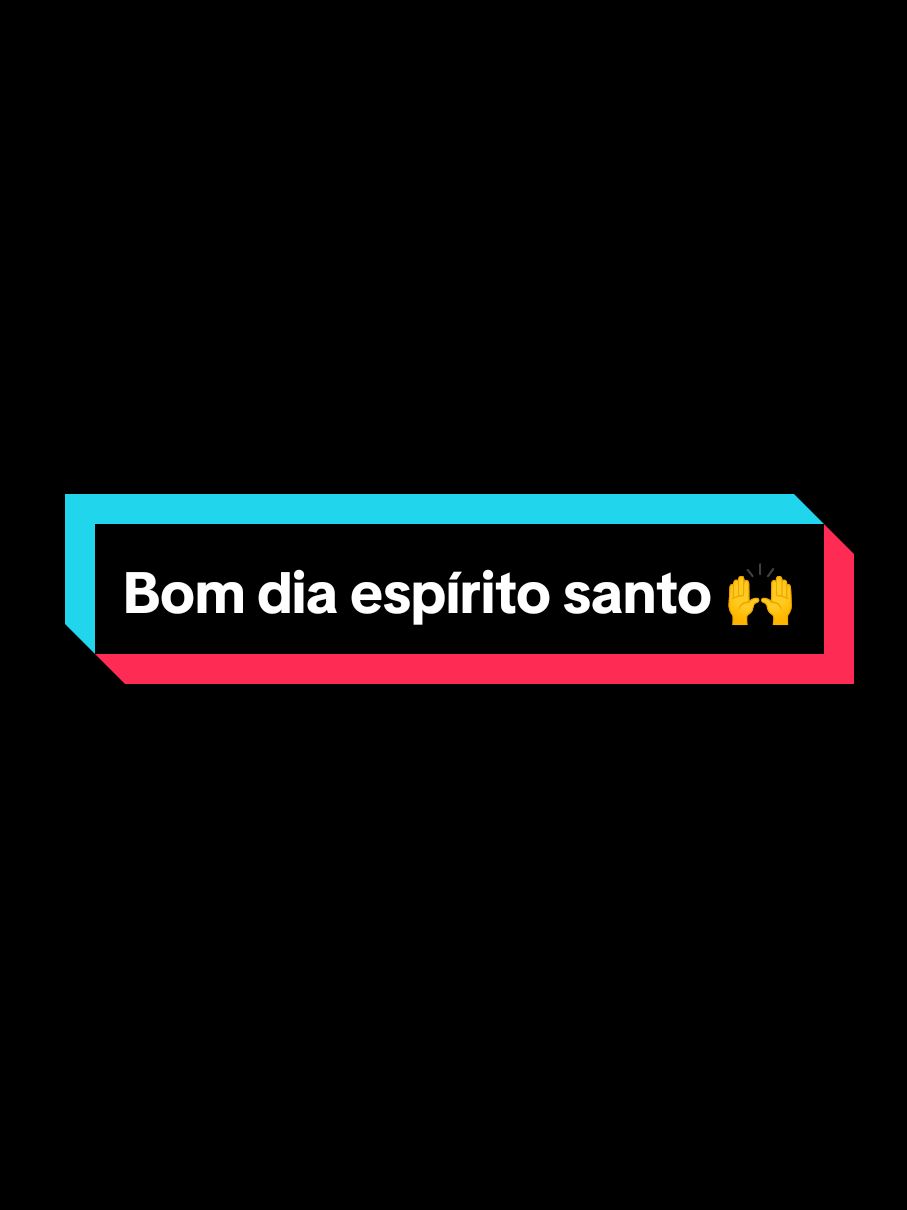 Bom dia espírito santo 🙌 #bomdia #louvorbrasil #frasesmotivadoras #motivacional #gospelmusic #fy #viral 