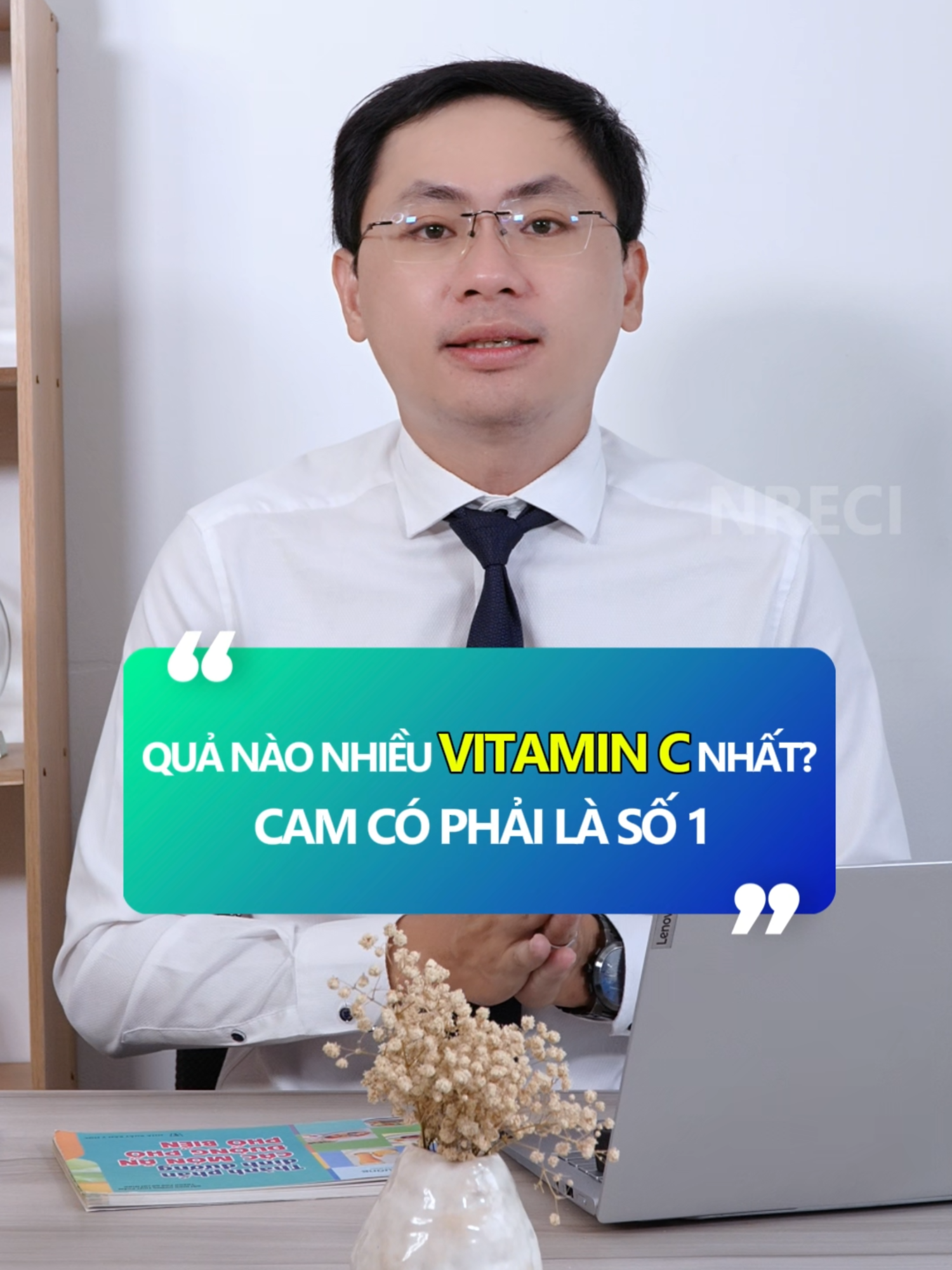 Có 1 loại trái cây nhiều vitamin C nhất nhưng... không phải là Cam! #nreci #dinhduong #LearnOnTikTok #viral #kienthuc