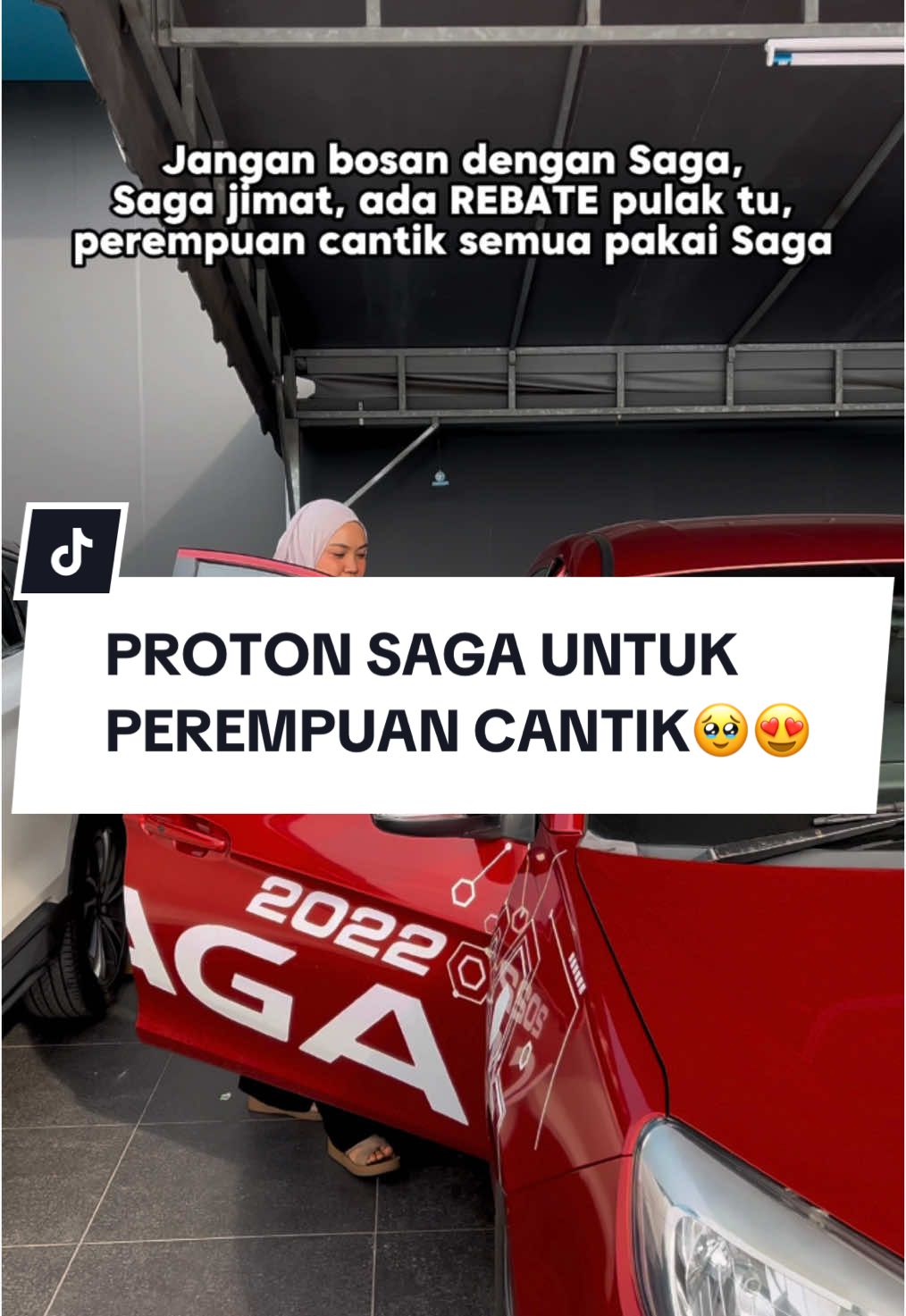 Macam lebih kepada perempuan gila je😂🤣 Siapa nak REBATE RM 1,000 / test drive Proton Saga boleh tekan link dekat bio📲🤭 #proton #protonsubang #protonmalaysia #sgcars #protonidcc #readystock #setiagemilangauto #protonsetiagemilang #setiagemilangproton #protoncars #idccproton #protonsaga 