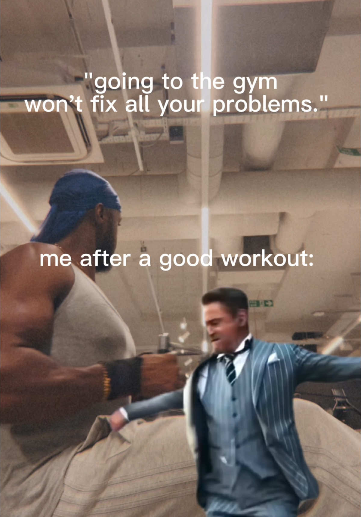 It works just fine for me 🤷🏾‍♂️😂 #Fitness #gym #workout #fitnessmotivation #fit #motivation #bodybuilding #training #health #fitfam #healthylifestyle #Lifestyle #Love #GymLife #gymmotivation #sport #instagood #healthy #personaltrainer #muscle #crossfit #fitnessmodel #exercise #weightloss #fitnessjourney #fashion #wellness #instagram #model #yoga 