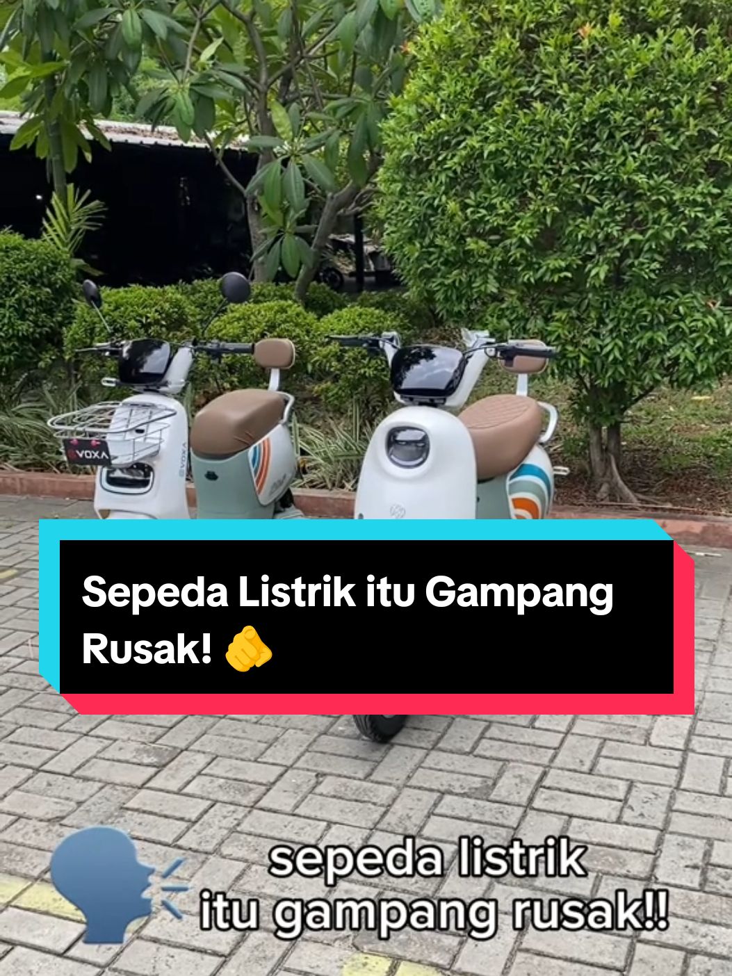 Nah sekarang kalian jadi paham kan? Perawatan itu kunci utama biar awet guys! 😀 🫰  #CeriaBarengVOXA  #PerawatanSepeda #TahanLama #SepedaListrikTahanLama#StigmaNegatif #SepedaListrik #RamahLingkungan #TeknologiCanggih #NolEmisi #Fyp #SepedaListrikHarian #HematEnergi #PerawatanMudah #SepedaListrikTangerang  #TahanAir #Trending #SepedaListrikJabodetabek #KurangiPolusi #SolusiModern