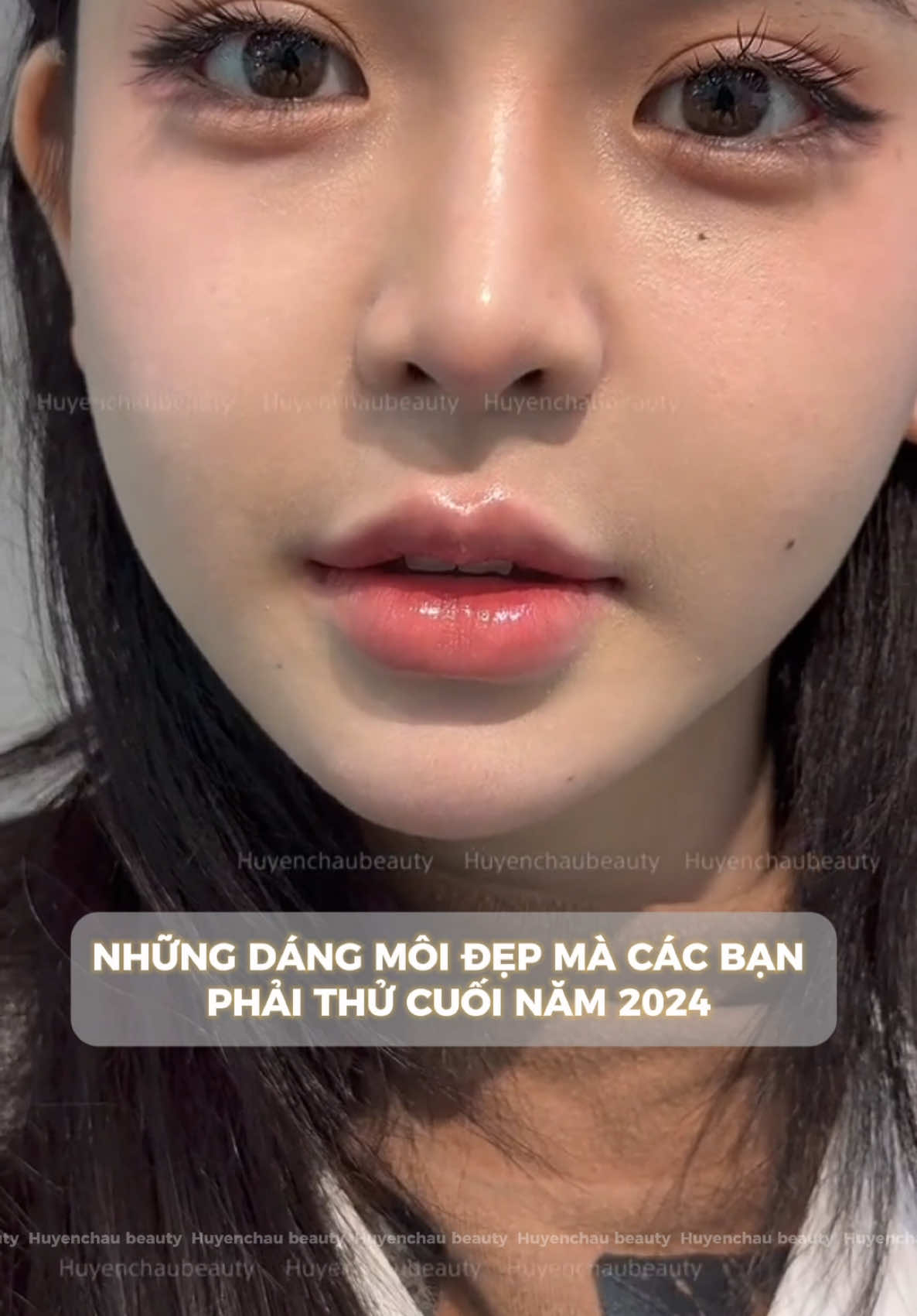 Dáng môi các bạn nhất định phải thử!!! #CapCut #tranhuyenchau #huyenchaubeauty #fillerbotox #nghechuchot 