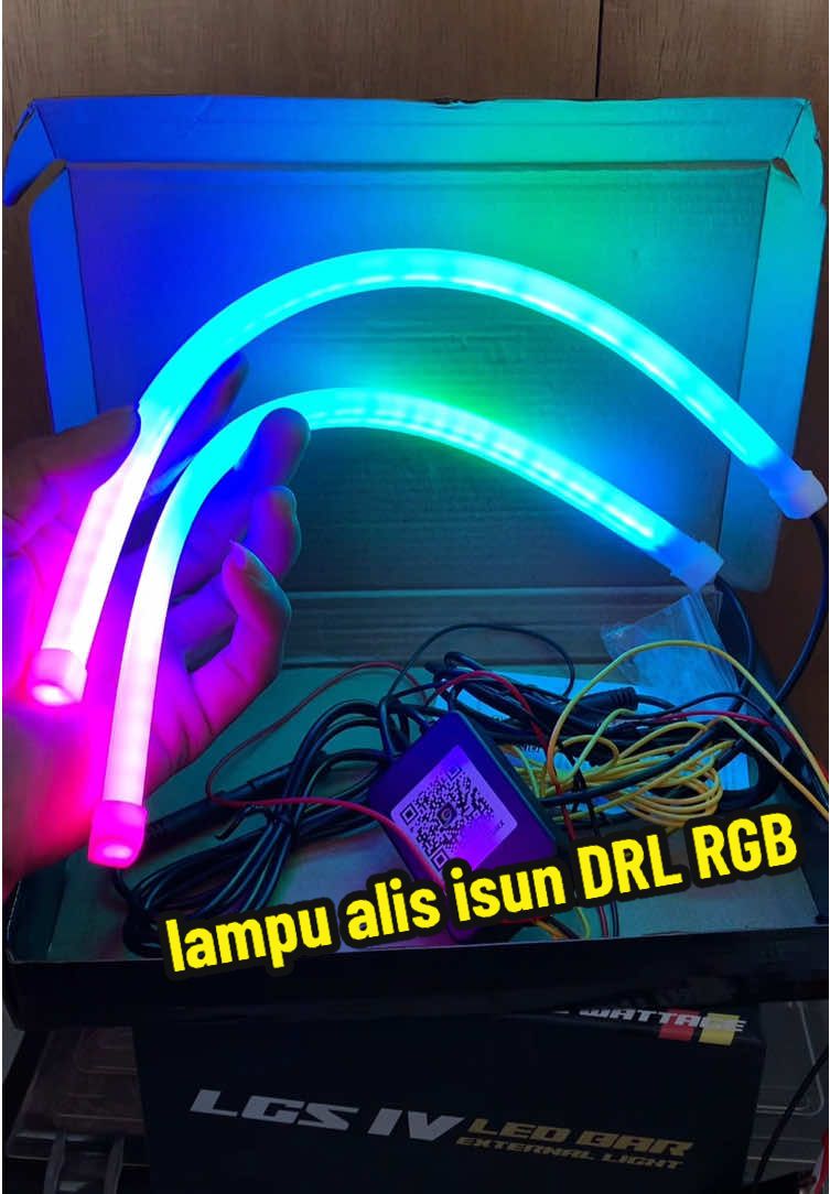 keren coyy lampu alis isun drl RGB bisa di atur sendiri warnanya #lampualisrgb #lampualisisun #lampualismurah 